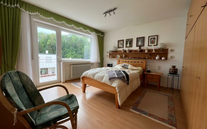 Schlafzimmer zur Westseite