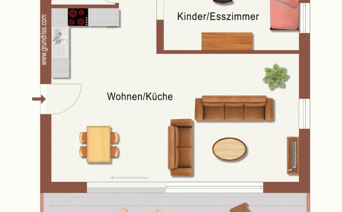 Grundriss Whg.