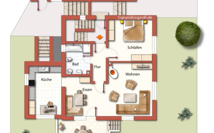 Grundriss EG
