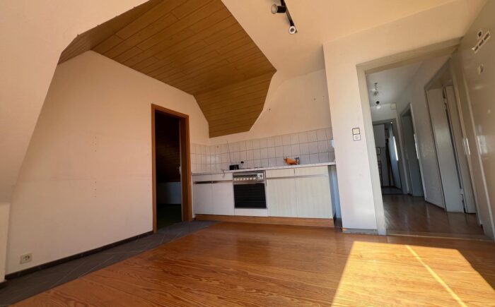 Kleine Küchenzeile im OG