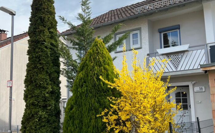Ansicht von der Straße aus