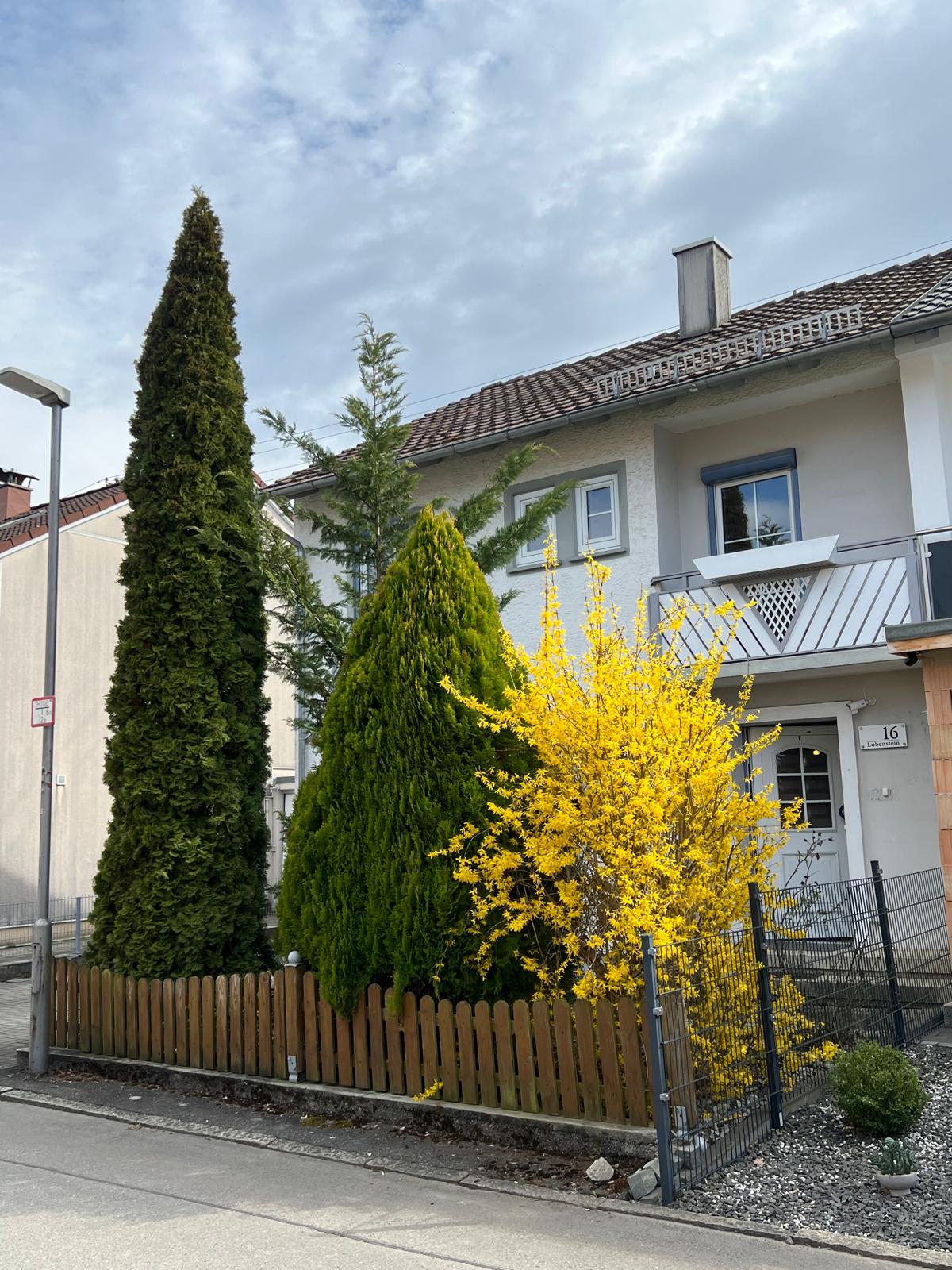 Ansicht von der Straße aus