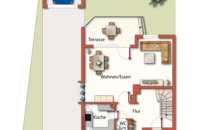 Grundriss EG