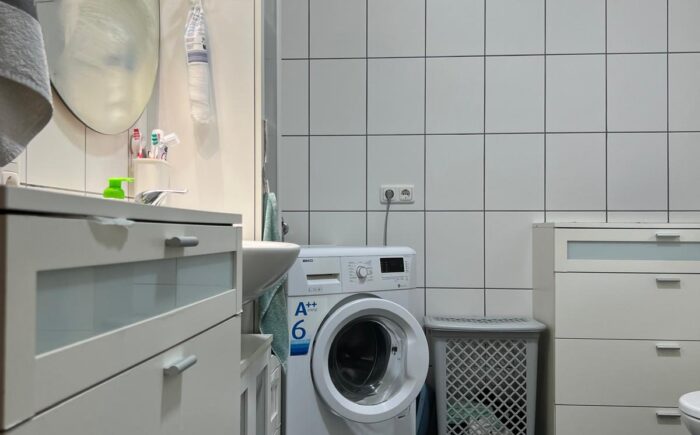 Teil des Badezimmers