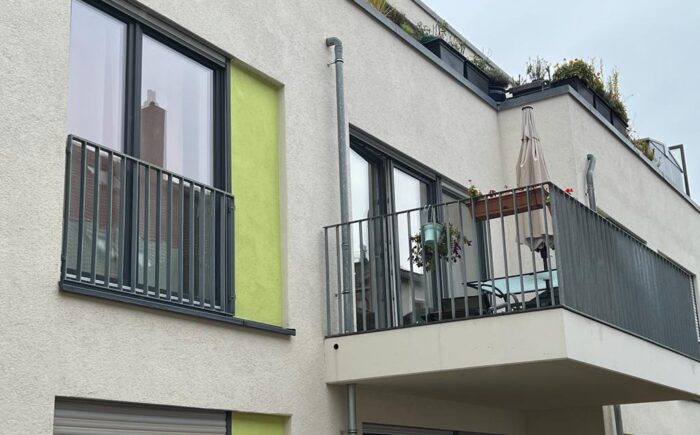 Balkon auf der Südseite