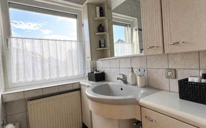 Badezimmer Bereich Waschbecken